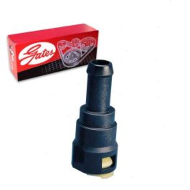 Gates Quick-Lok Aux Heater HVAC Heater Hose Connector for 1998-2000 Ford E-150 Econoline 5.4L V8
