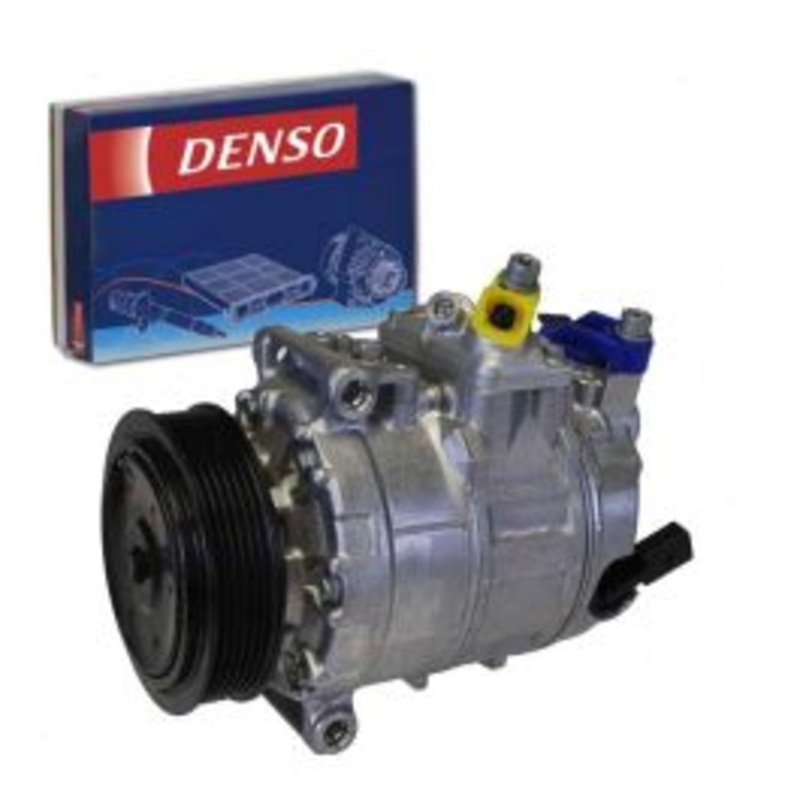 DENSO AC Compressor & Clutch for 2006-2014 Volkswagen GTI 2.0L L4