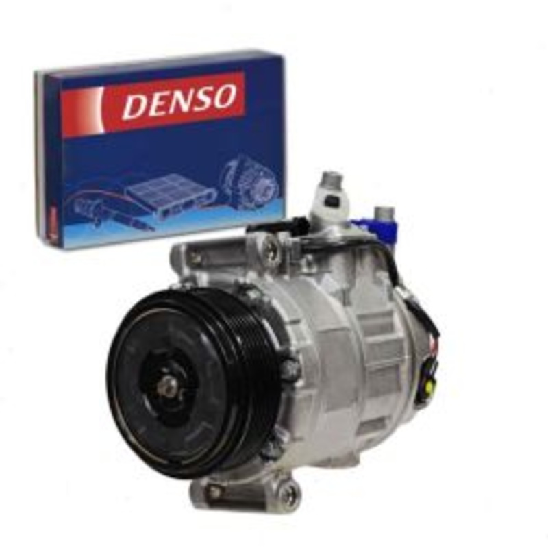 DENSO AC Compressor & Clutch for 2006 Mercedes-Benz CLS500 5.0L V8