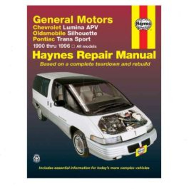 Haynes Repair Manual for 1990-1996 Pontiac Trans Sport